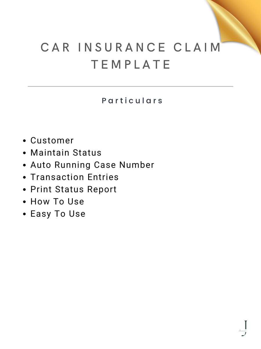 Car Insurance Claim Template - DEATILS (1)