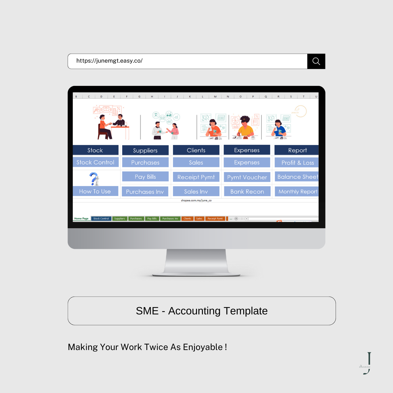 SME - Accounting Template product