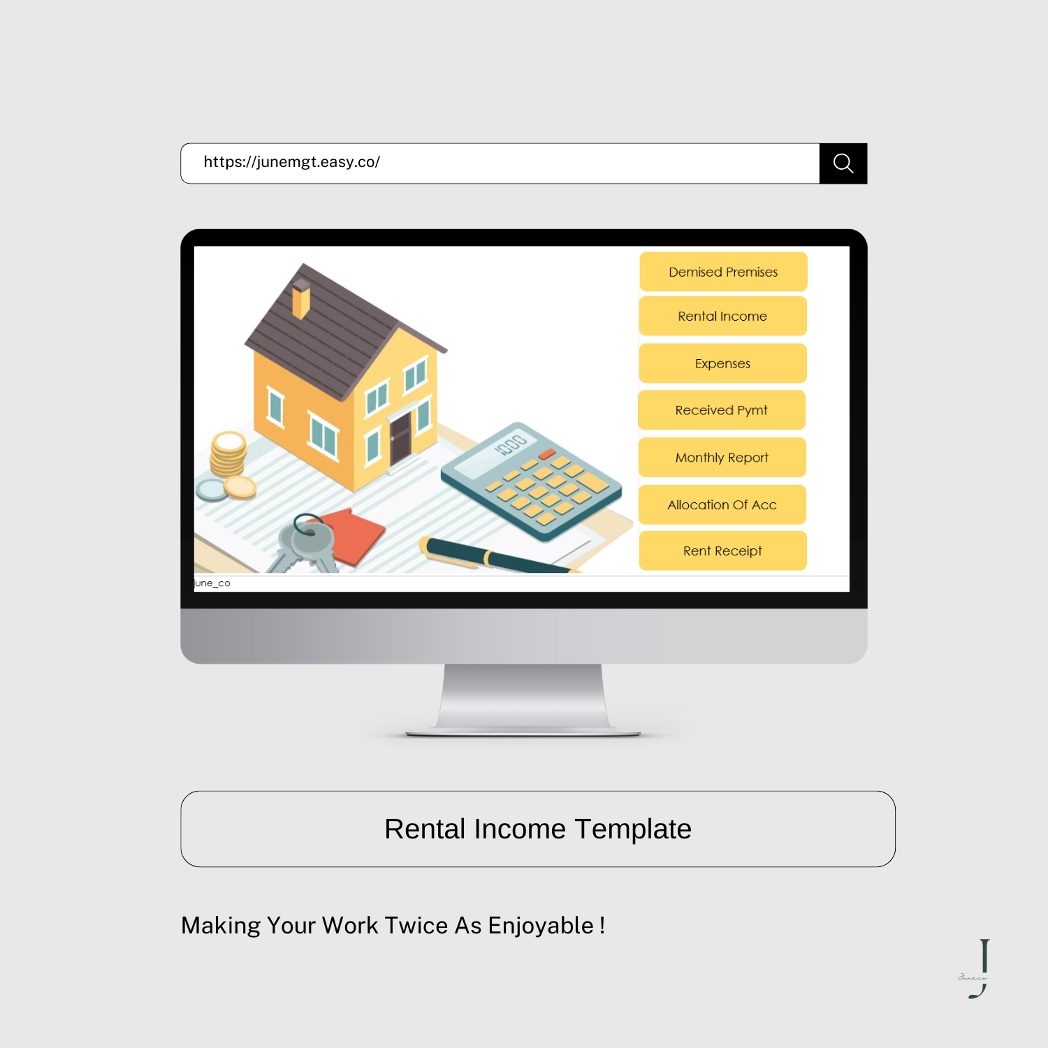 Rental Income Template June co