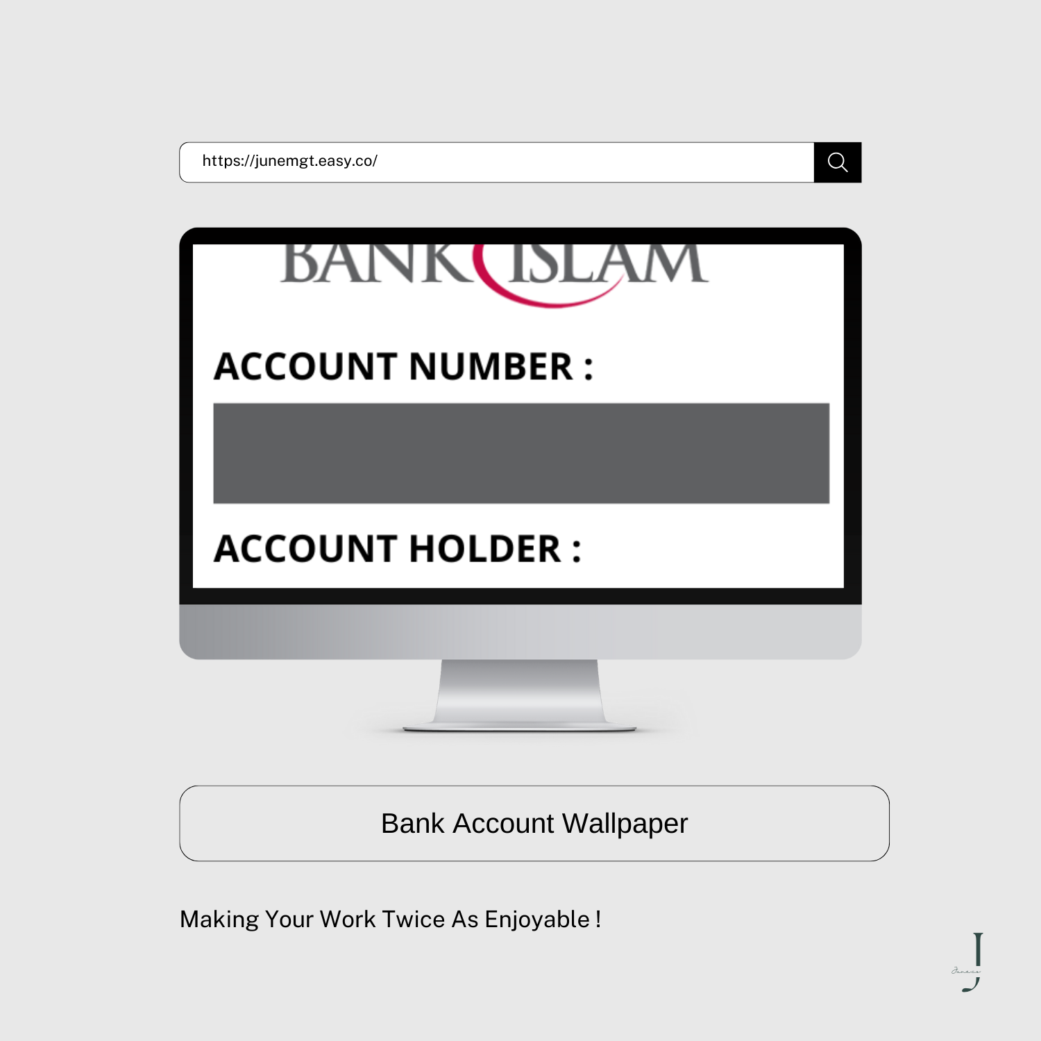 Bank Account Wallpaper product