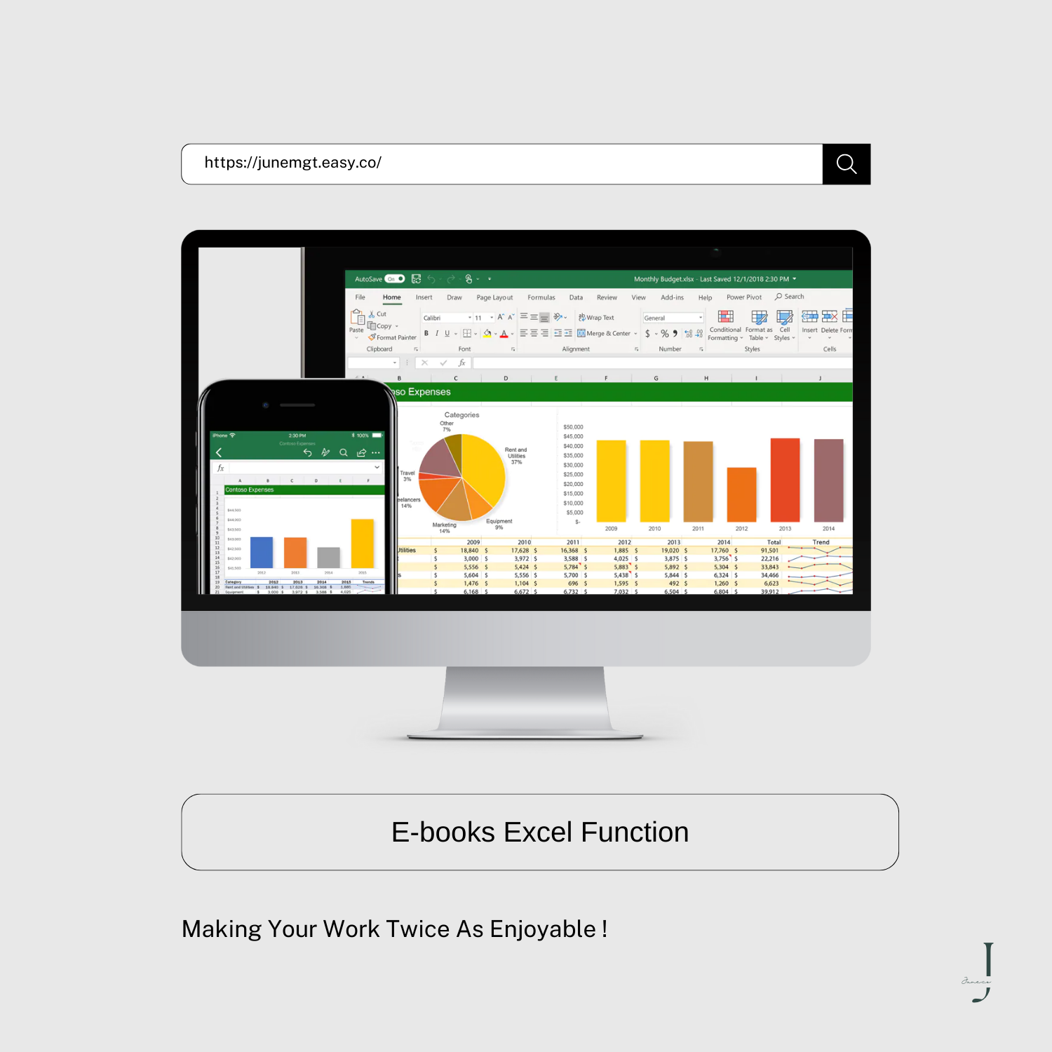 E-books Excel Function product