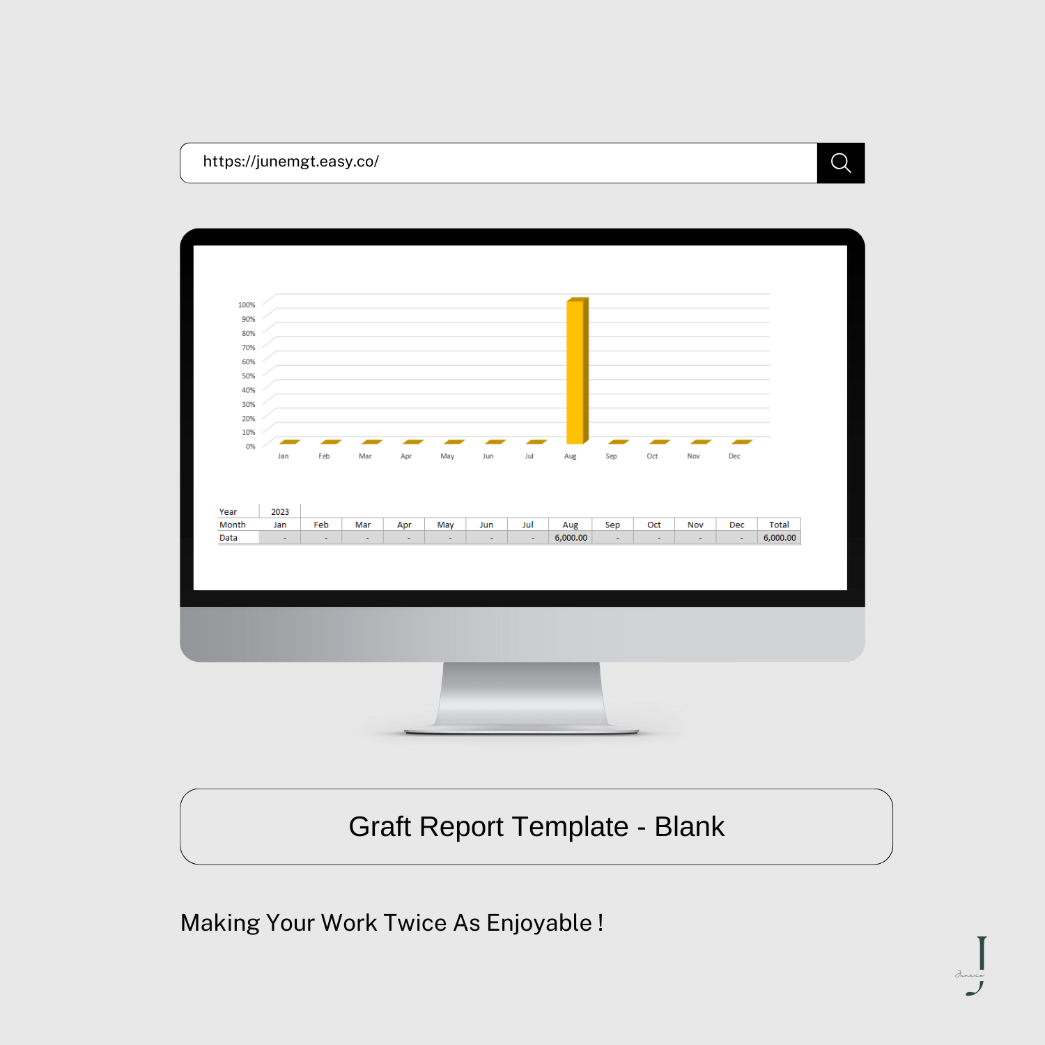 Graft Report Template - Blank product