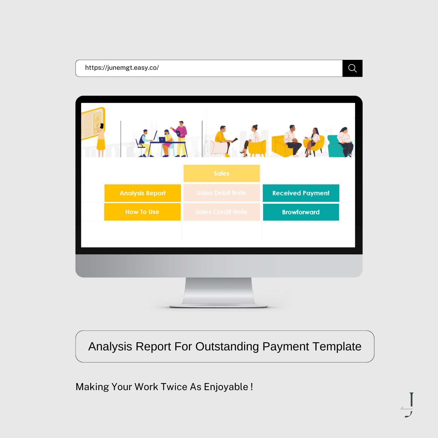 Analysis Report For Outstanding Payment Template product