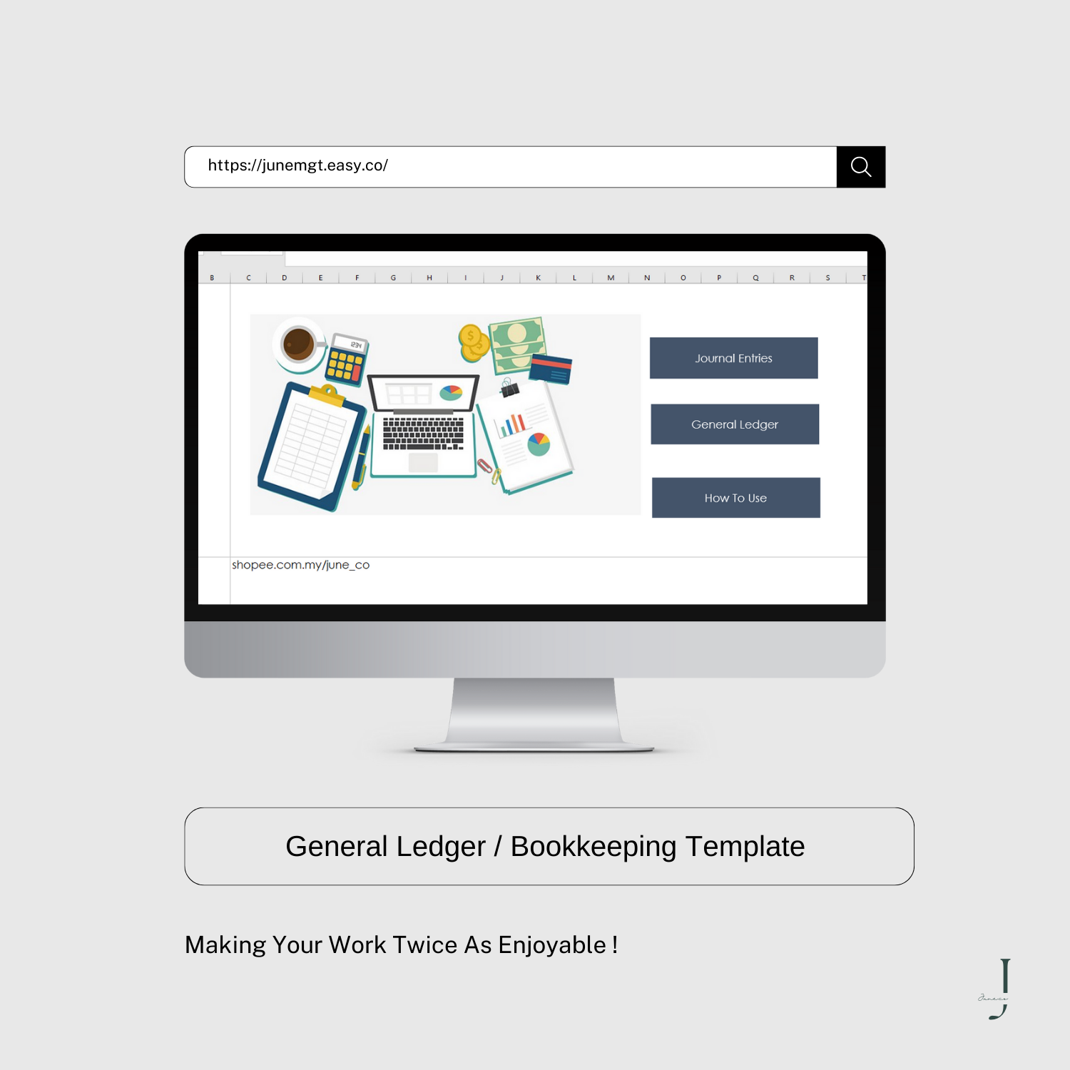 General Ledger Bookkeeping product