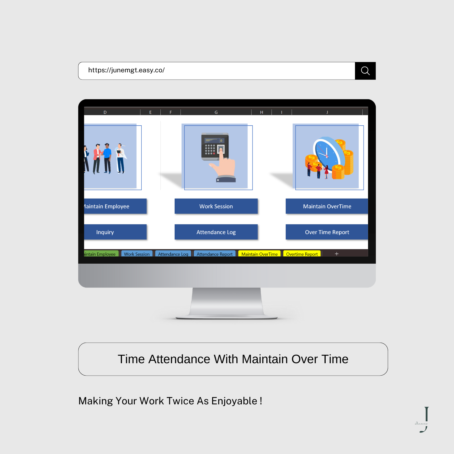 Time Attendance With Maintain Over Time- PRODUCT