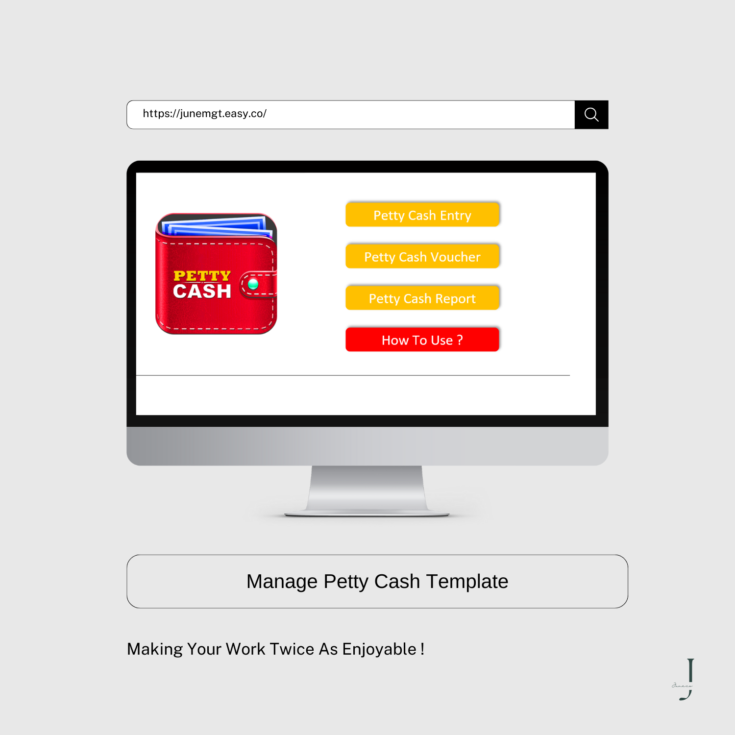 Manage Petty Cash Template product