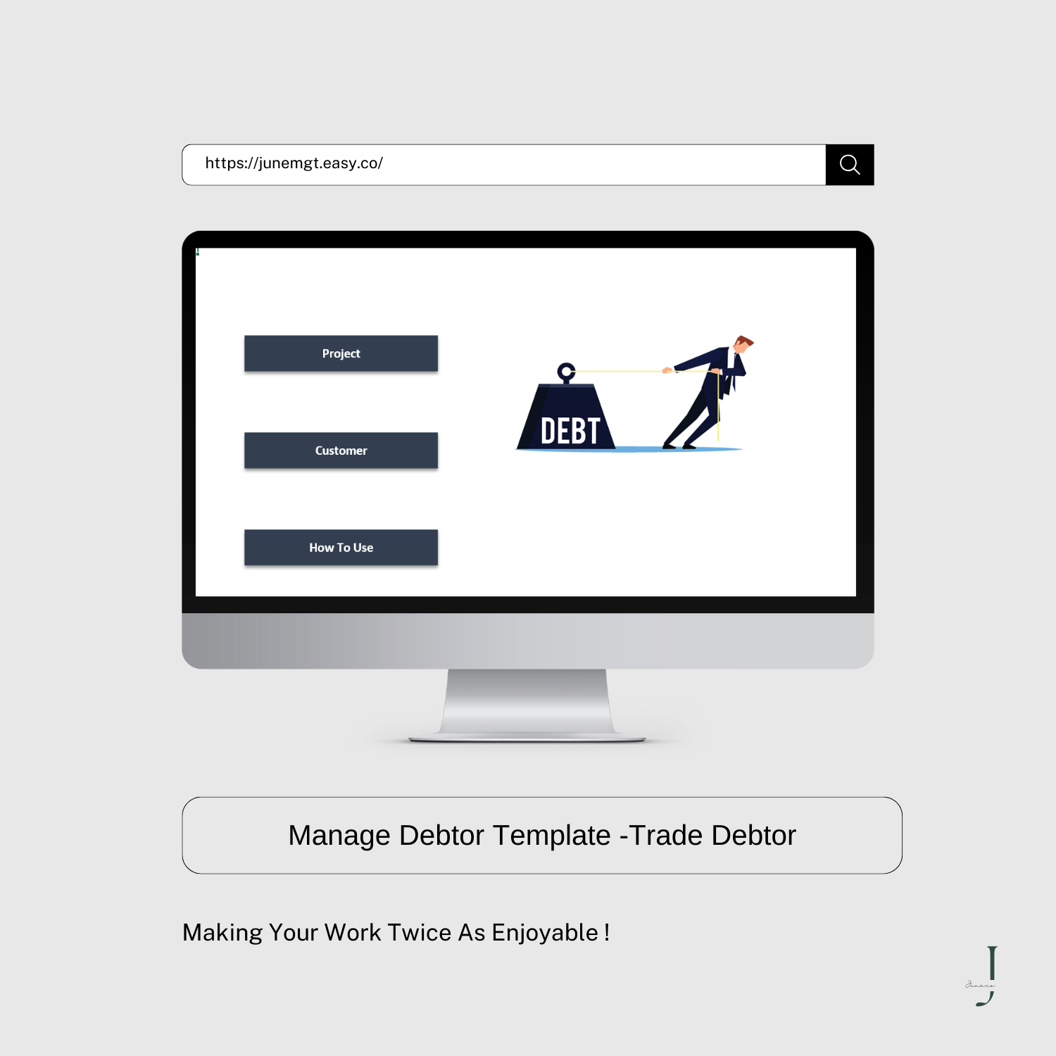 Manage Debtor Template -Trade Debtor- PRODUCT