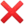 ❌