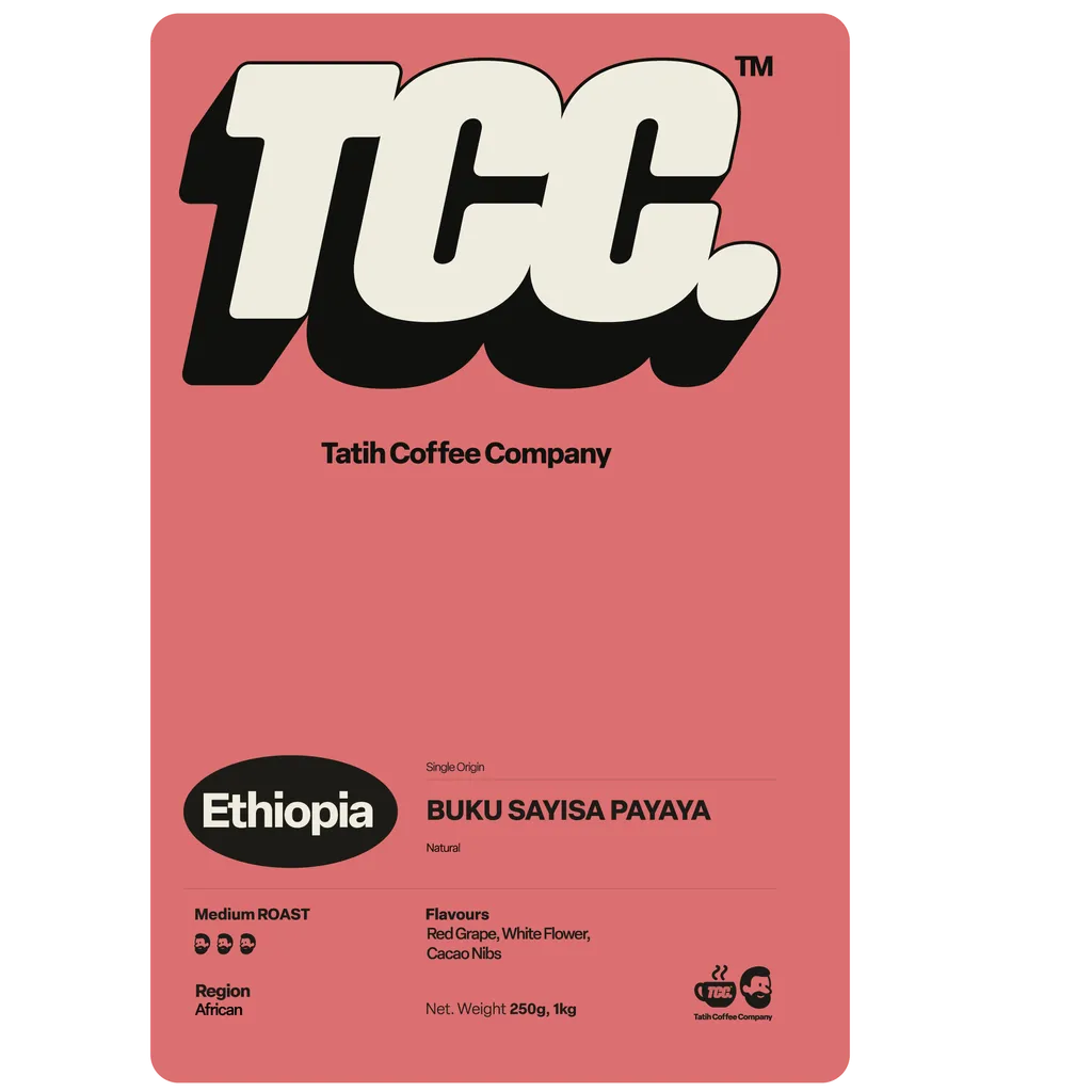 Tatih Roast Works Ethiopia Buku Sayisa Payaya – specialty coffee beans Malaysia