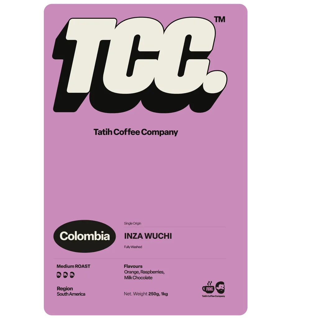 Tatih Roast Works Colombia Inza Wuchi – specialty coffee beans Malaysia