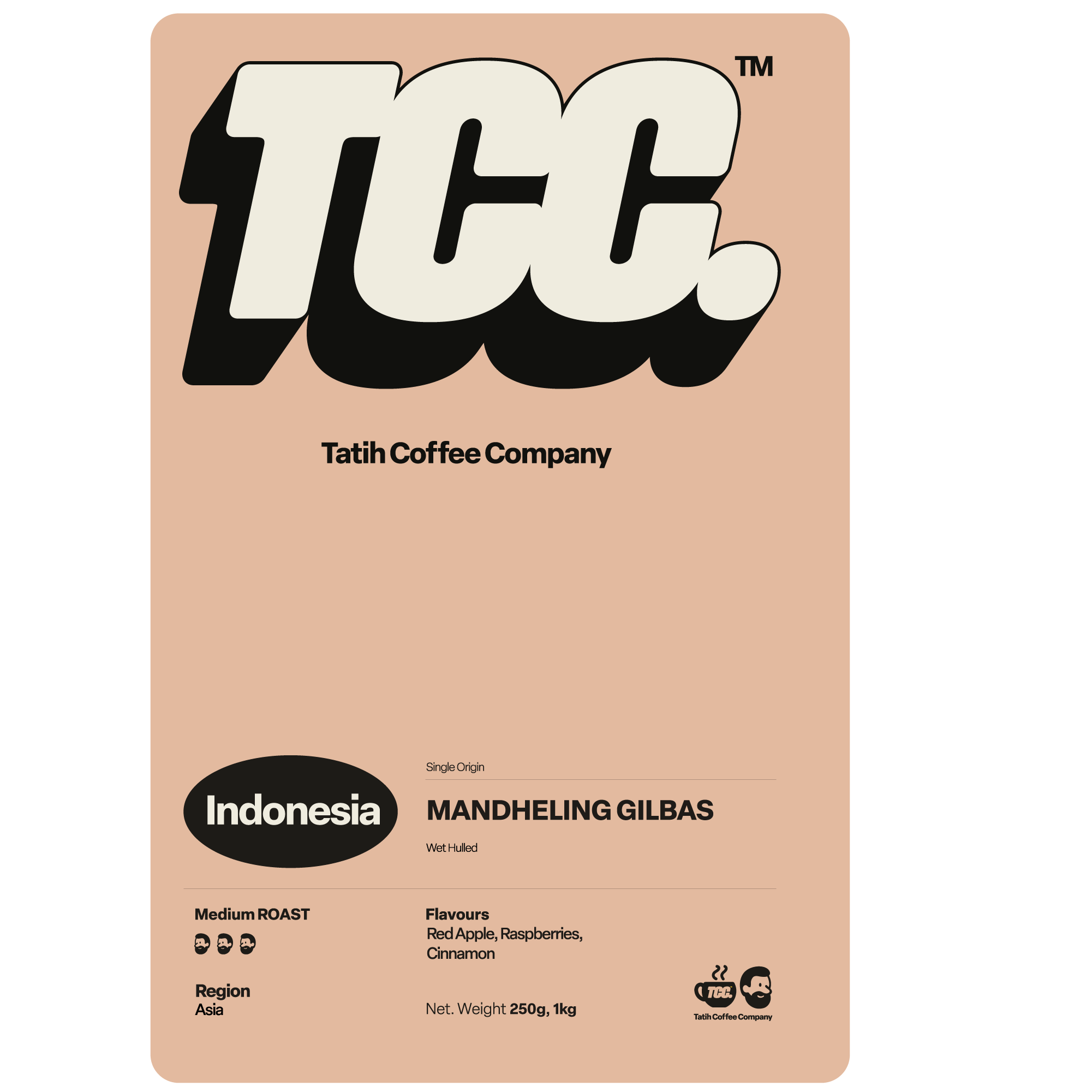 Tatih Roastworks INDONESIA MANDHELING GILBAS – specialty coffee beans Malaysia