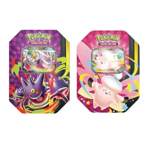 The-Pokemon-Company-International-Pokemon-TCG-Moonlit-Summer-Tin-Mega-Gengar-EX-Mega-Clefable-EX-Mega-Gengar