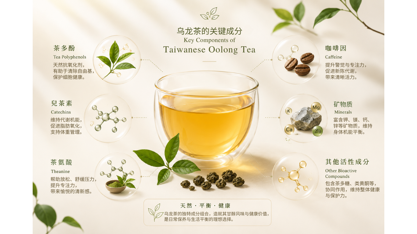 乌龙茶的关键成分