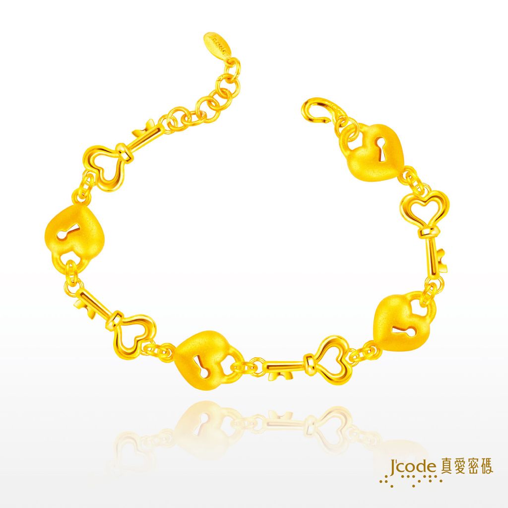 甜蜜牽絆(硬金)手鍊