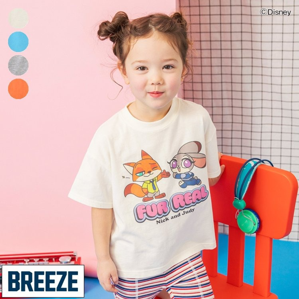 BREEZE 🇯🇵 ZOOTOPIA系列短T(80-140)-