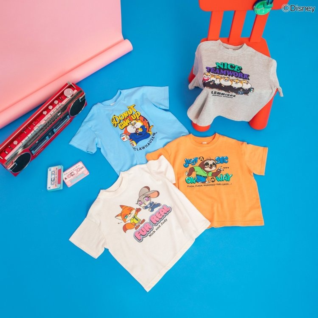 BREEZE 🇯🇵 ZOOTOPIA系列短T(80-140)-7