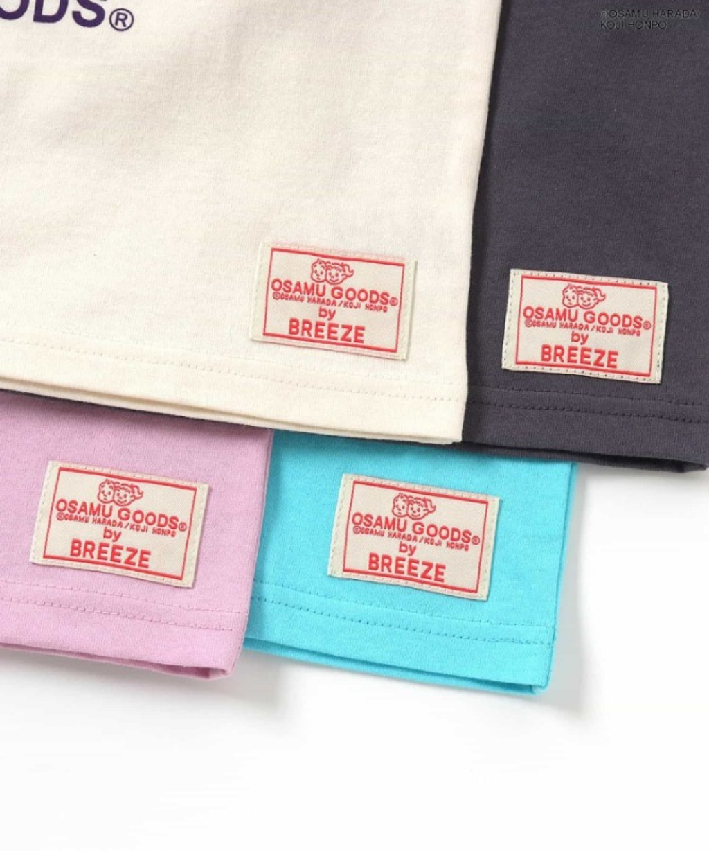 BREEZE 🇯🇵 OSAMU GOODS原田治角色大頭短T(90-140)-5