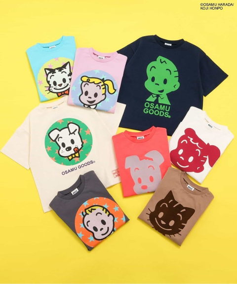 BREEZE 🇯🇵 OSAMU GOODS原田治角色大頭短T(90-140)-1