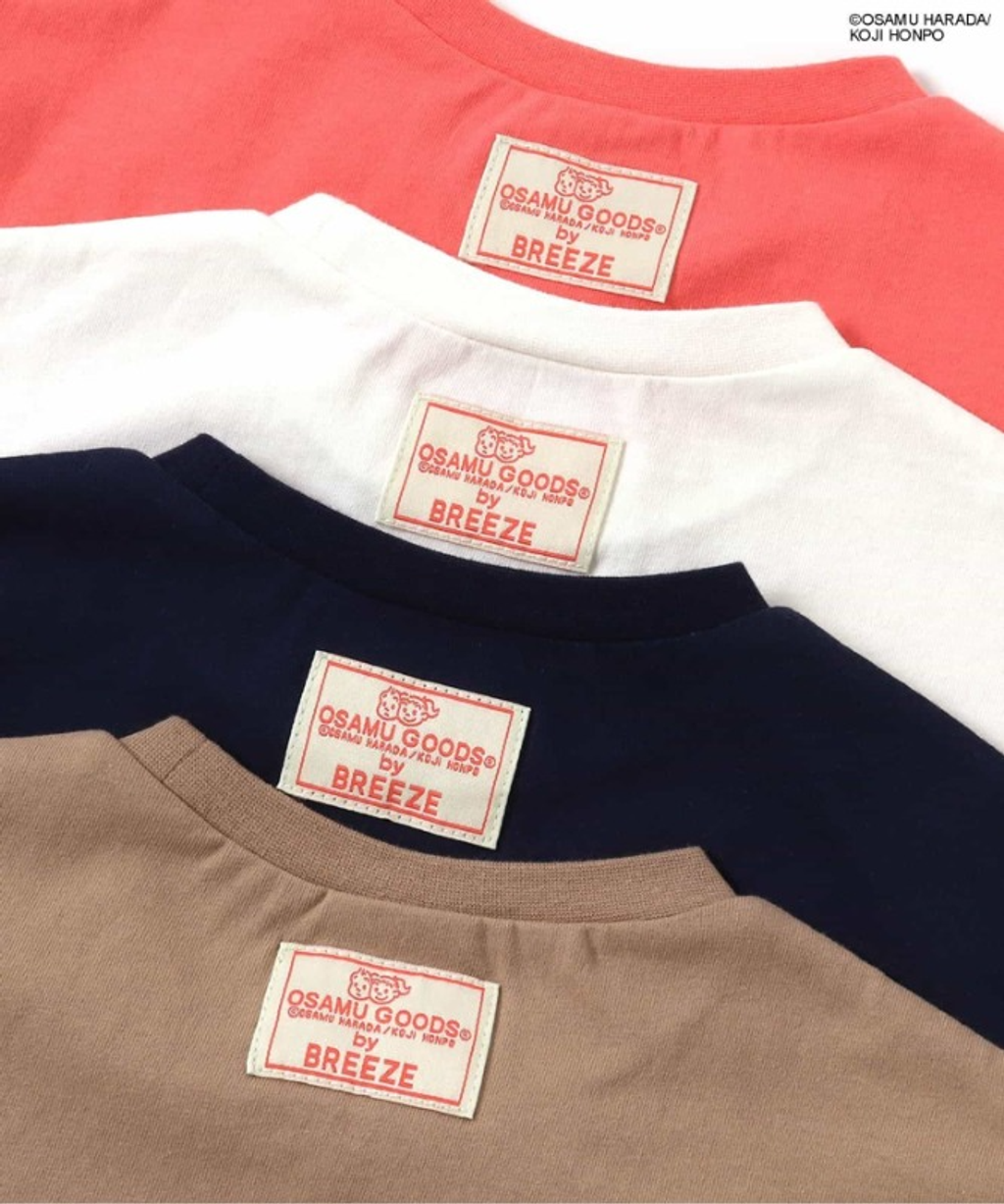 BREEZE 🇯🇵 OSAMU GOODS原田治角色大頭短T(90-140)-13