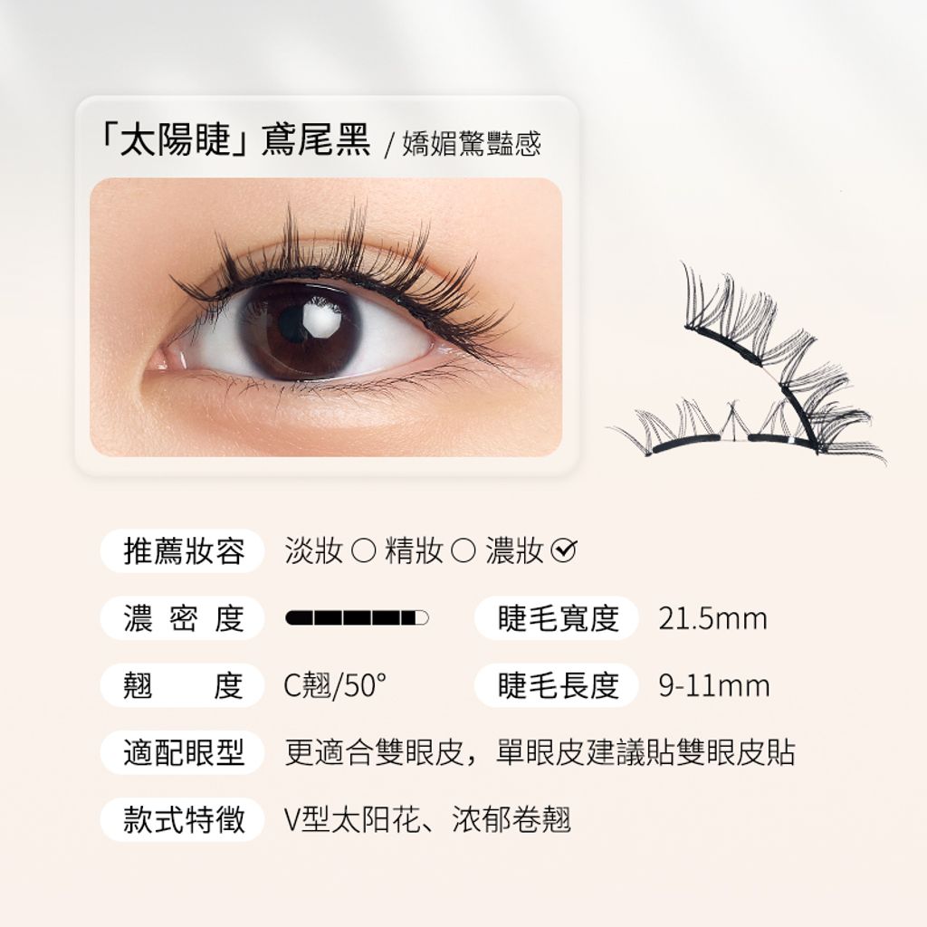 太陽睫-鳶尾黑
