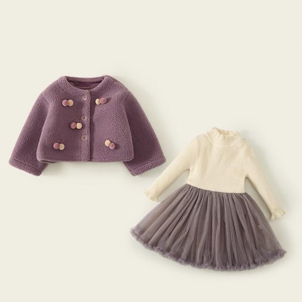 花好月圓紗裙兩件式套裝（80-120）-