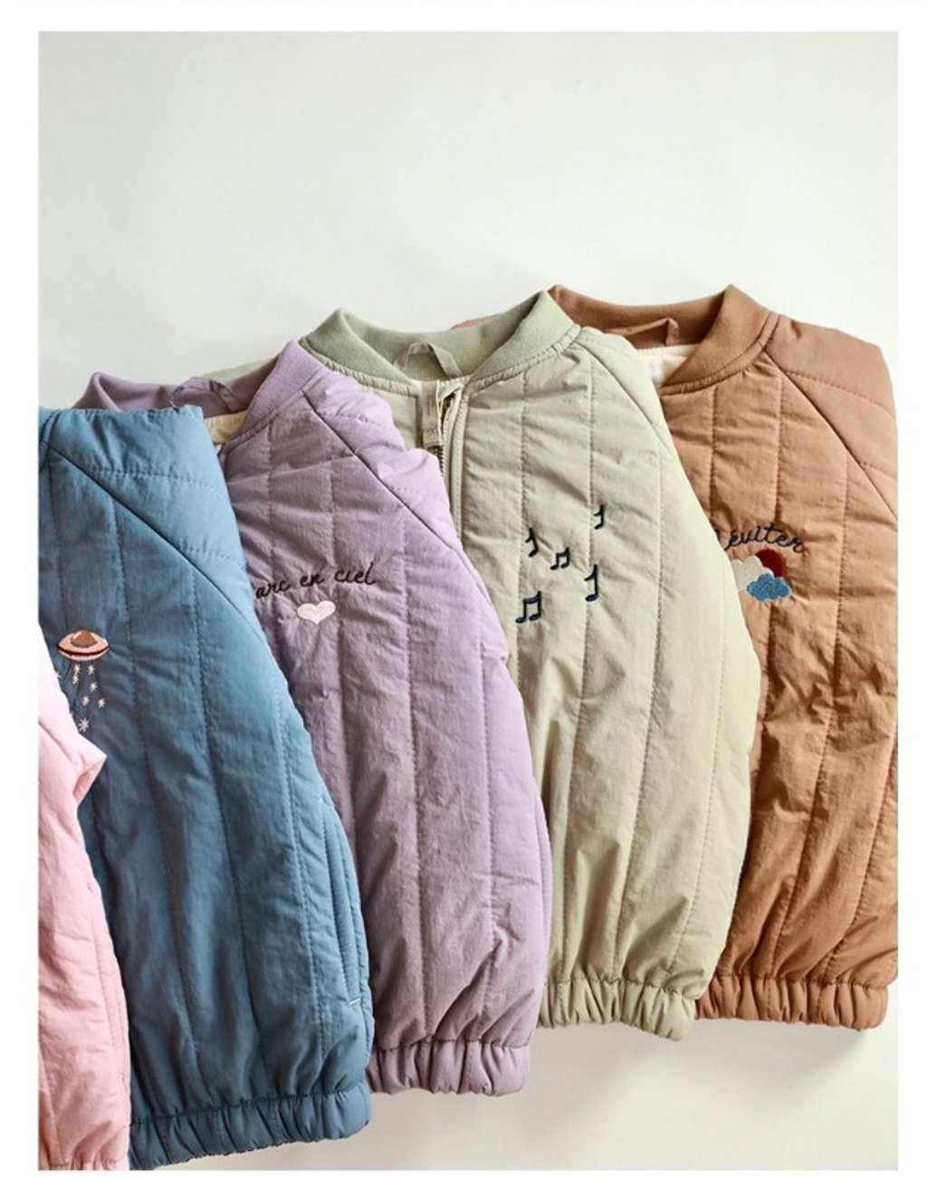 北歐刺繡防潑水防風夾棉飛行外套_(霧紫獨角獸100)-5