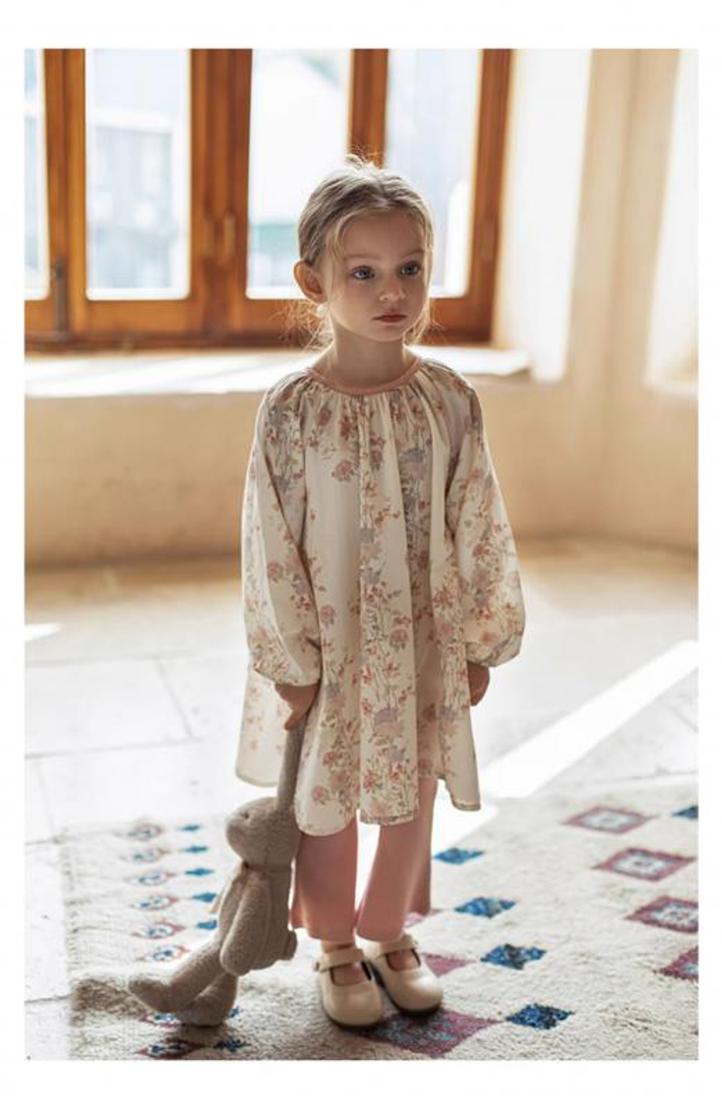 素色復古針織喇叭褲(80-140)-9