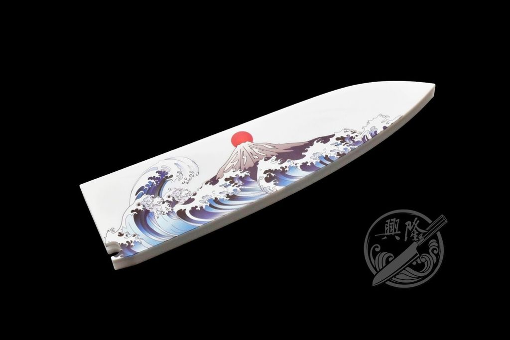 白壓克力-富士山+LOGO