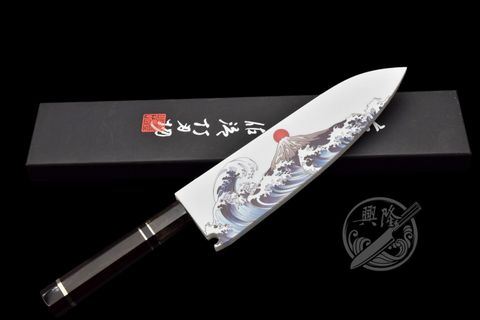 附白壓克力富士圖鞘+LOGO