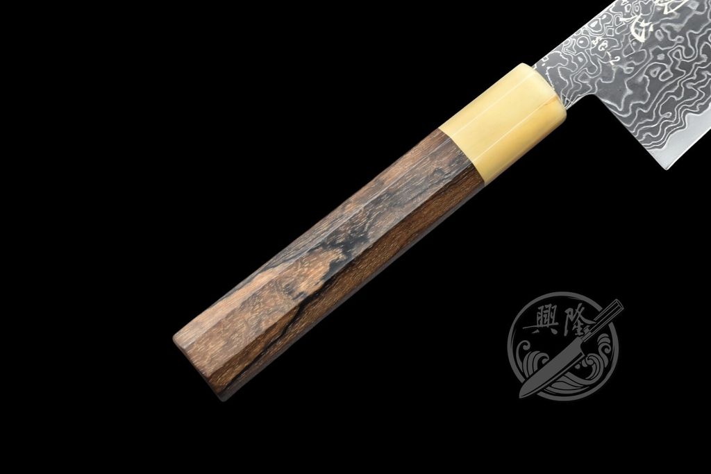 (05)白角黑柿柄+LOGO