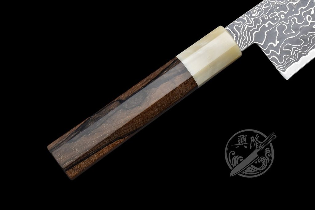 白角黑柿柄+LOGO