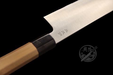 興隆刀剪行〕-*佑成HAP40 和牛刀270mm朴木八角柄~