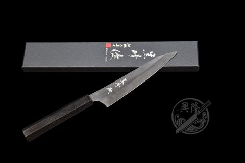 黒﨑優 新月光 牛刀包丁240mm VGXEOS鋼 鞘付き 黑崎優新