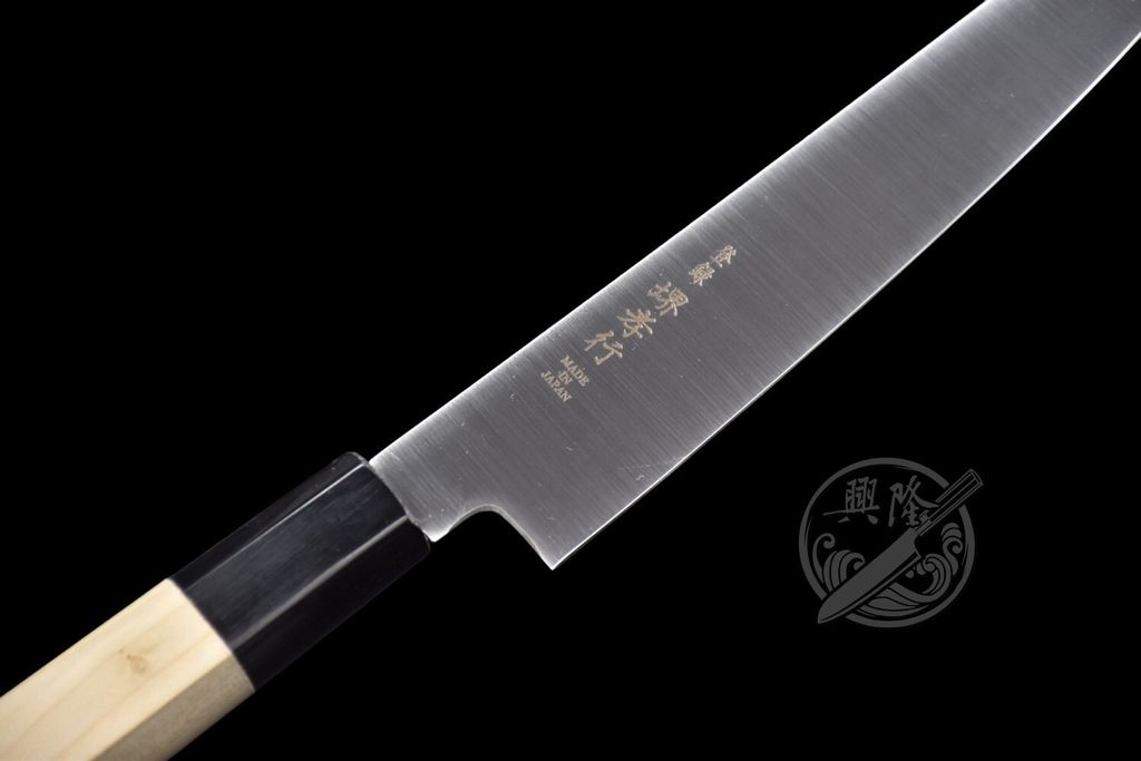 興隆刀剪行〕 堺孝行瑞典鋼不銹和小刀150mm和牛刀240/270筋引240mm 興隆刀剪行〕 堺孝行瑞典鋼不銹和小刀150mm和牛刀240/270筋引240mm