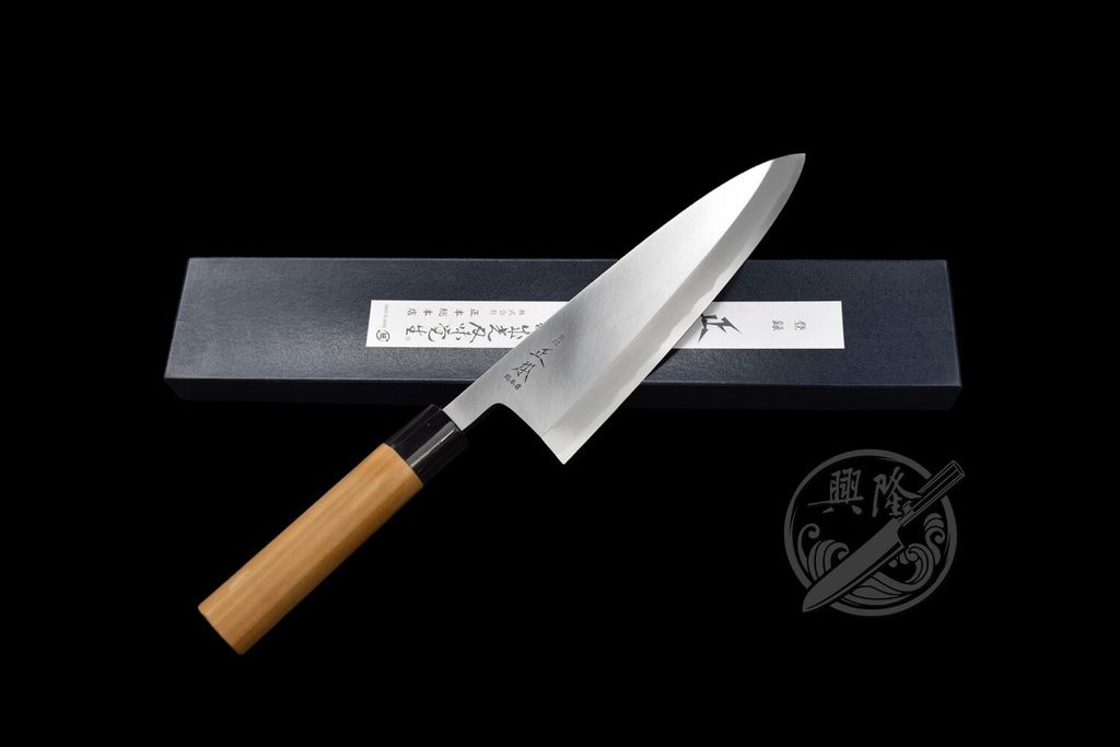 興隆刀剪行〕正本總本店MASAMOTO 玉白鋼出刃240mm 270mm.*- 興隆刀剪行〕正本總本店MASAMOTO 玉白鋼出刃240mm 270mm.*-
