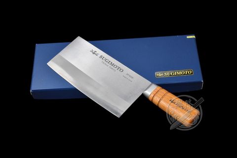 興隆刀剪行〕*-東京杉本刃物碳鋼中華包丁SF4030 190*95mm/
