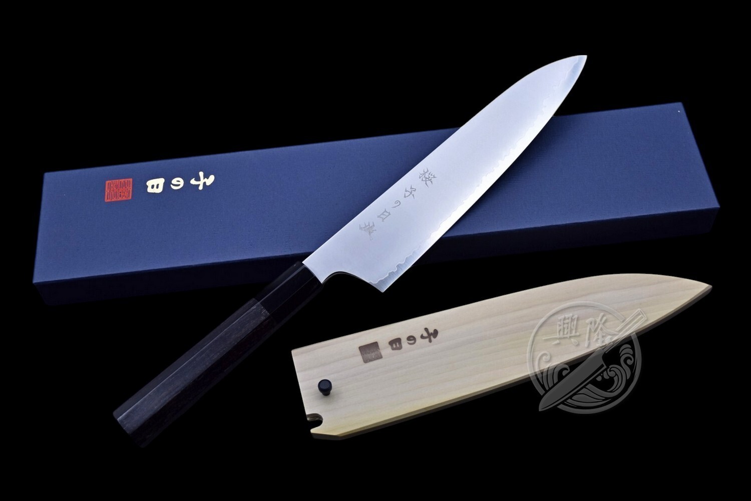 興隆刀剪行〕津本式x 堺孝行聯名商品鬼斬INOX 210mm