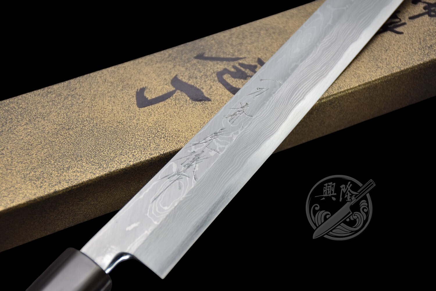 先丸柳刃　先丸筋引　モリブデン鋼 堺 孝行 INOX モリブデン鋼 サバキ包丁 150mm – 清助刃物