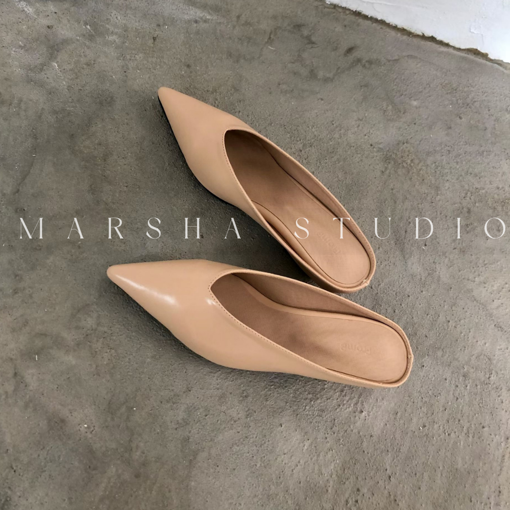 SHOES｜FROM B ｜尖頭低跟樂福鞋 (4)