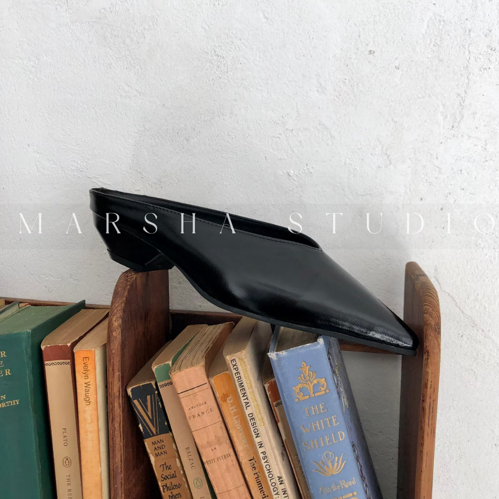 SHOES｜FROM B ｜尖頭低跟樂福鞋 (5)