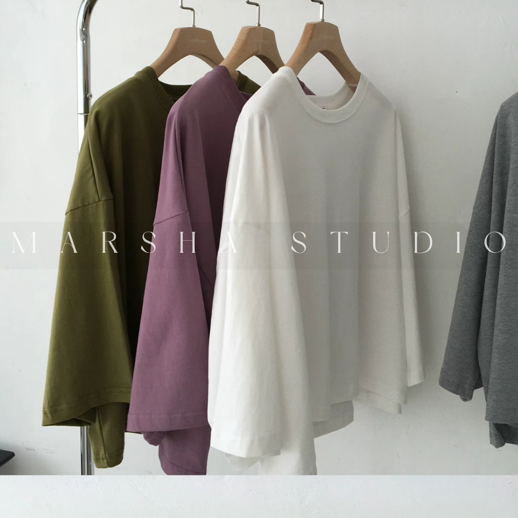 TOP｜SHORT｜Pleasure｜短版寬鬆五分袖t恤 (3)