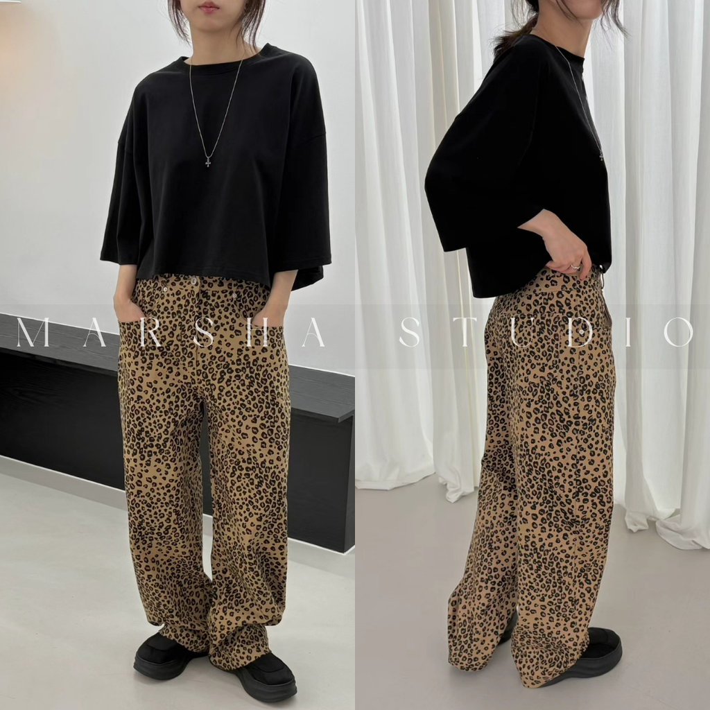 TOP｜SHORT｜Pleasure｜短版寬鬆五分袖t恤 (7)