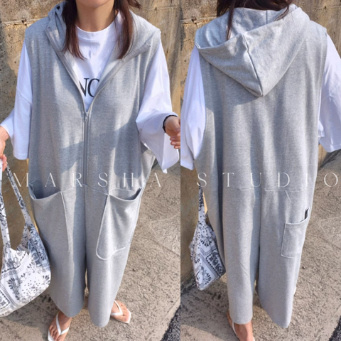 JUMPSUITS｜Reapplace｜棉質寬鬆連身褲