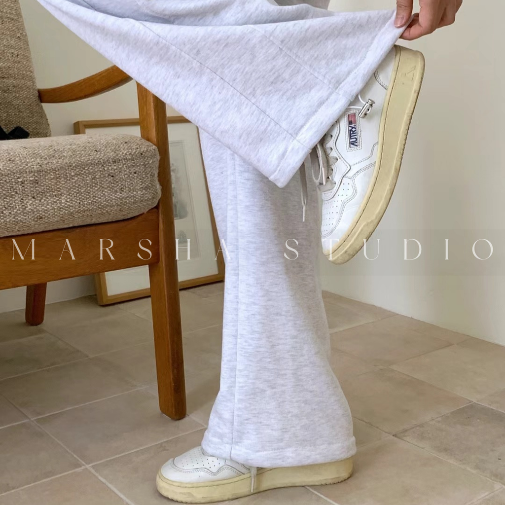 BOTTOM｜PANTS｜Minimal｜側邊線條鬆緊束口棉褲 Polyester50% Cotton50% (5)