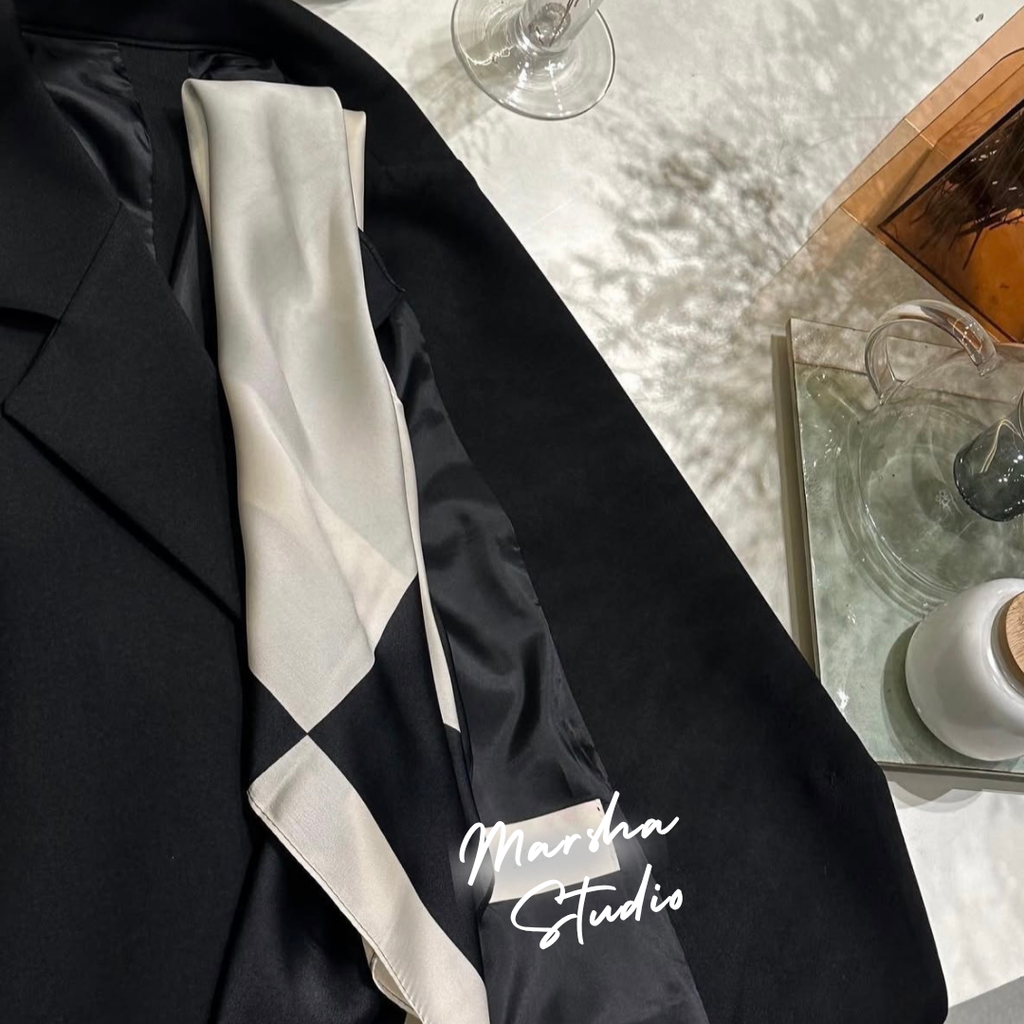 ❮韓國❯6CK03俐落後開衩設計寬鬆西裝外套｜通勤百搭11