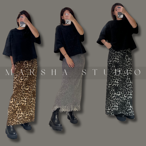 ‹韓國›4JK19_落肩五分袖內裡薄款毛圈布T-Shirt3