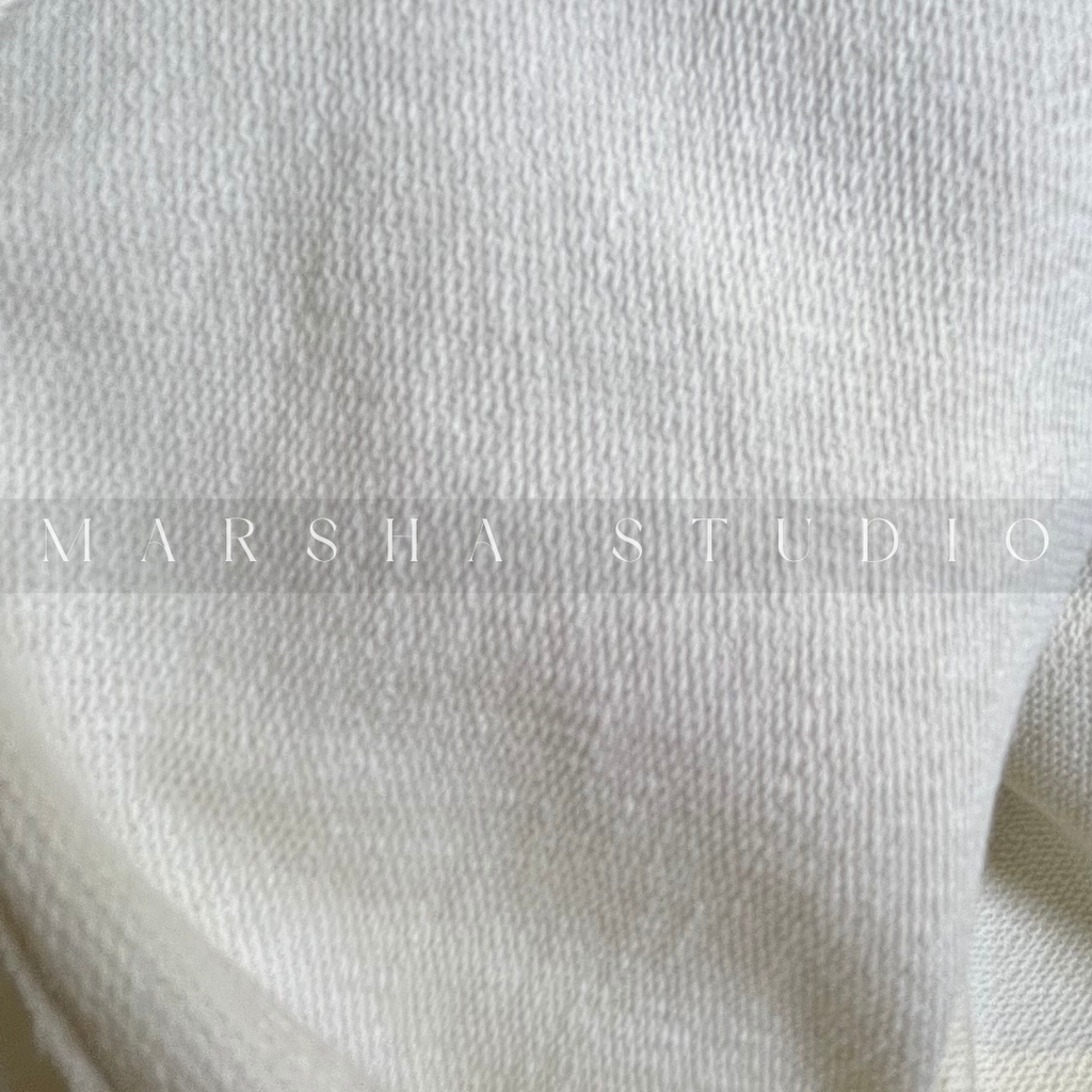 ‹韓國›4JK19_落肩五分袖內裡薄款毛圈布T-Shirt6