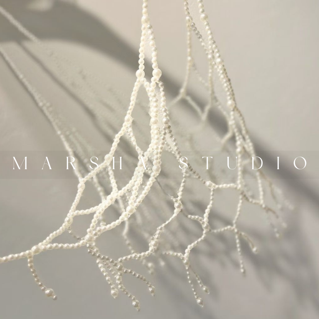 ❮韓國❯6AK20日系珍珠編織網狀細肩帶外罩背心 (11)