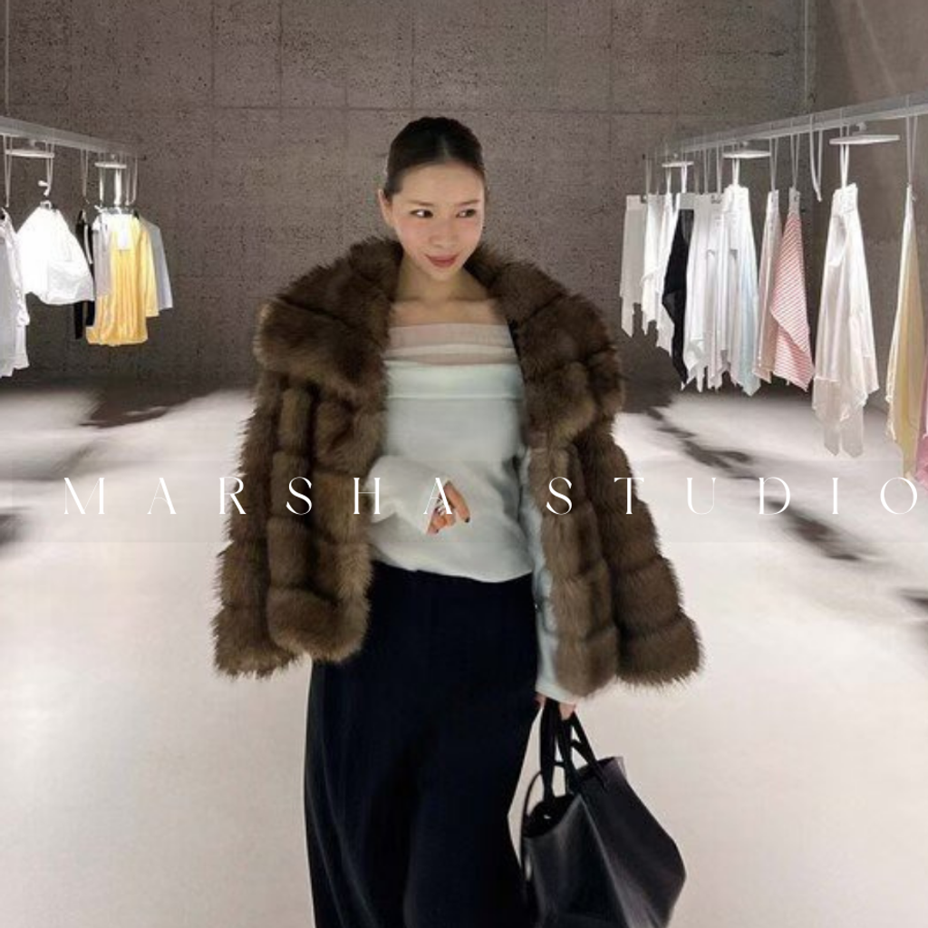 ❮韓國❯6AK13浪漫優雅網紗拼接一字領長袖上衣 (8)