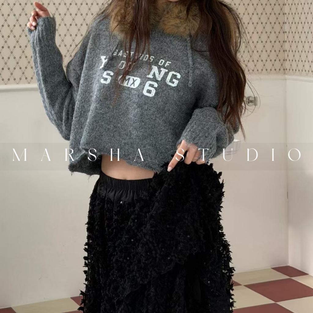 ❮韓國❯6AK09浪漫層次立體爆米花蕾絲蛋糕長裙 (6)